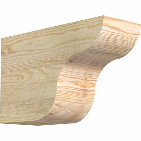 Ekena Millwork Carmel Rough Sawn Rafter Tail, Douglas Fir, 6"W x 10"H x 16"L RFT06X10X16CAR00RDF